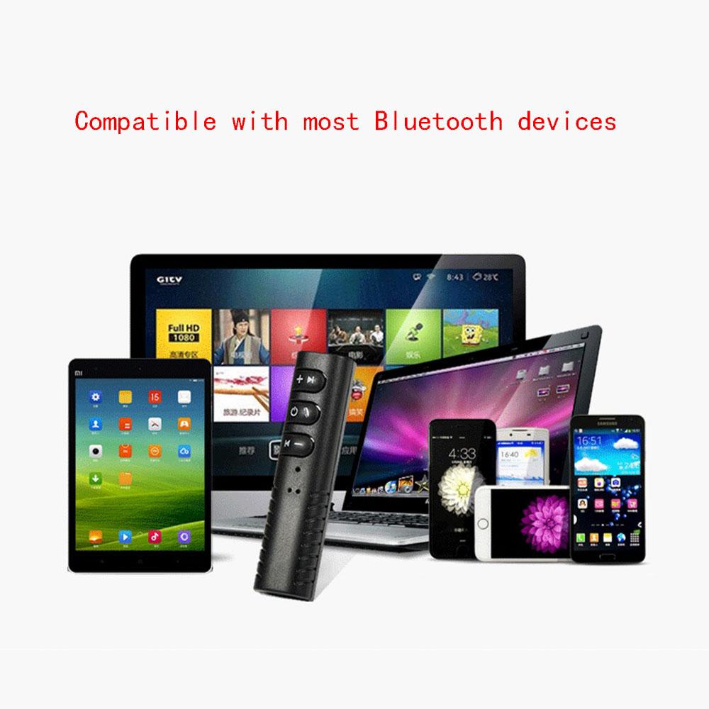 Universal 3.5 Jack Bluetooth Receiver Car Kit AUX Audio Receiver Music Reception Broadcast Car Hands-free