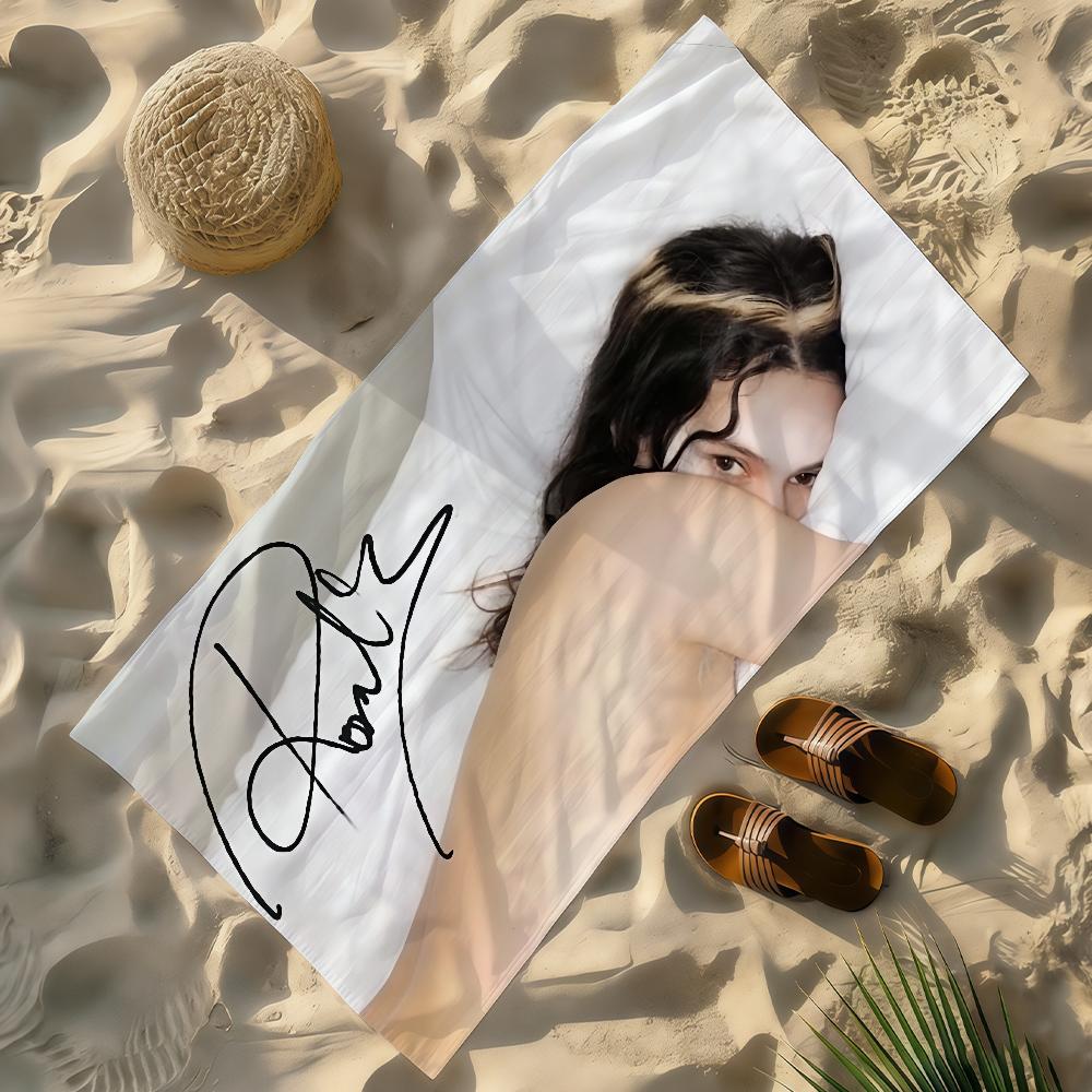 Hot Singer Rosalia-S Lux Towel Soft Lightweight Anti-Sand Large Beach Towel Quick-Drying Bath Sports Family