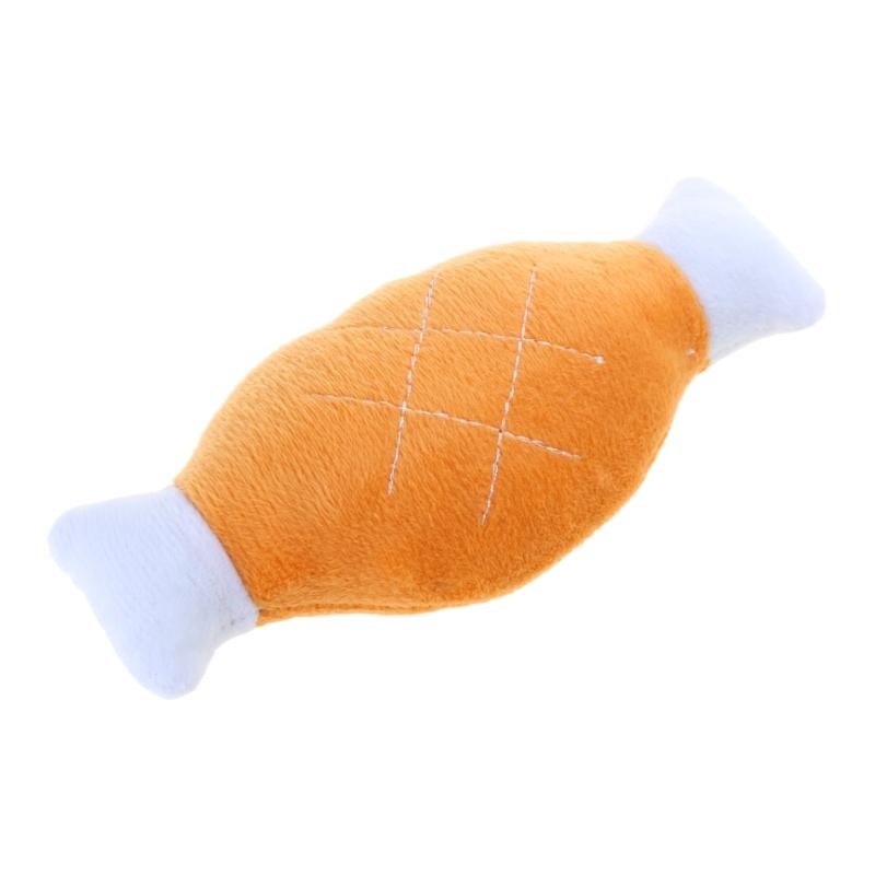 Dog Plush Toy Simulation Chicken Leg Dog Bite Training Squeak Toy Dog Chew Toy 1
