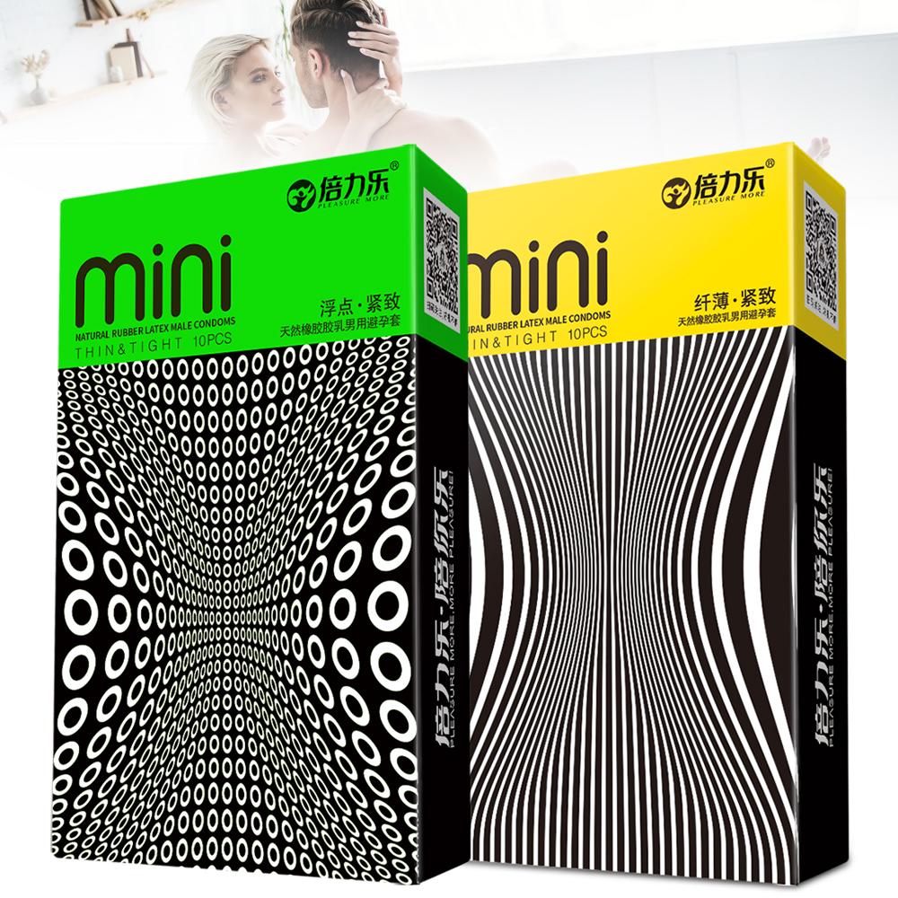 Ultra Thin Condoms S Size 46mm Mini Condom Super Thin Dotted Granular Tighten Sex Toys For Men Passionate Delay Ejaculation 18+