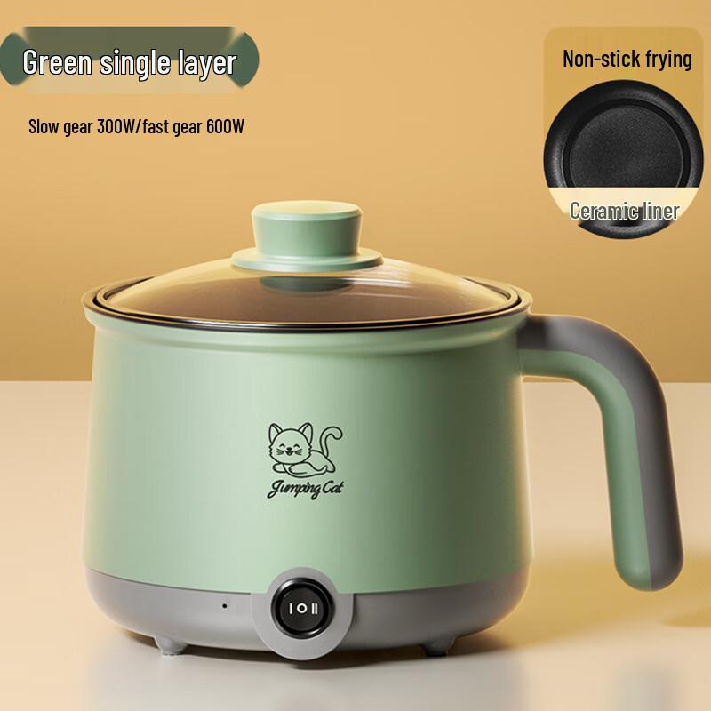 SanJiaoLong Non-Stick Mini Electric Hot Pot