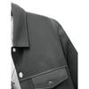 Men Casual Turn Down Collar Solid Color Slim Fit Single Breasted Jacket Outerwear