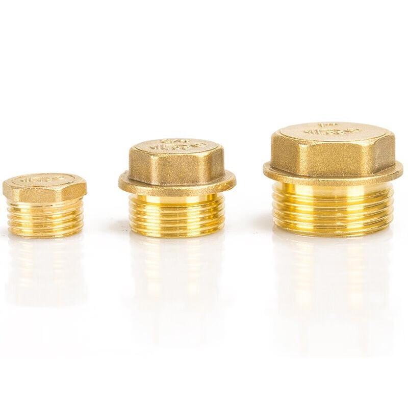 GUYU Threaded Copper Pipe Plug