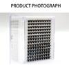14-Row D Curl Dense False Eyelash Cluster Pack - Mixed Style, Hot Melt Grafted, In Stock