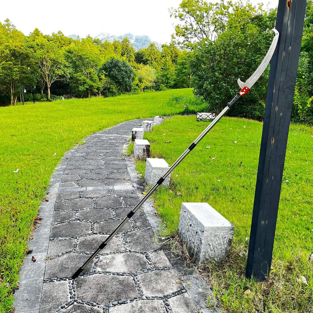 High-Reach Garden Pruner: Handheld Saw for Tree Branches and Bamboo