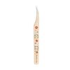 Stainless Steel Curved Stickers Tweezers Journal Scrapbooking Tweezers  DIY Craft Beading