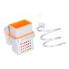 Hair Dryer Holder Free Punch Wall Mounted Universal Size Space Aluminum Blow Dryer Holder for Blow Dryer Toiletries
