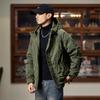Men's Retro Workwear Cotton Windbreaker with Hood, Autumn/Winter 2025
