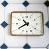 Zegar ścienny Interform Holger Wood Ivory Black Gold Sweep Movement CL-3951