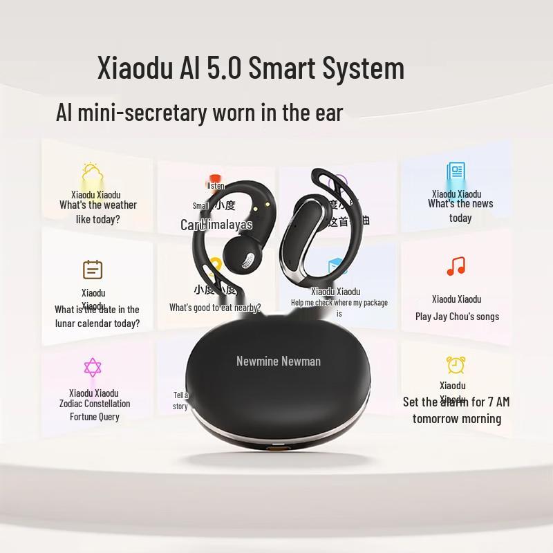 

Newman M17 Open-Ear AI Translation Bluetooth Headset