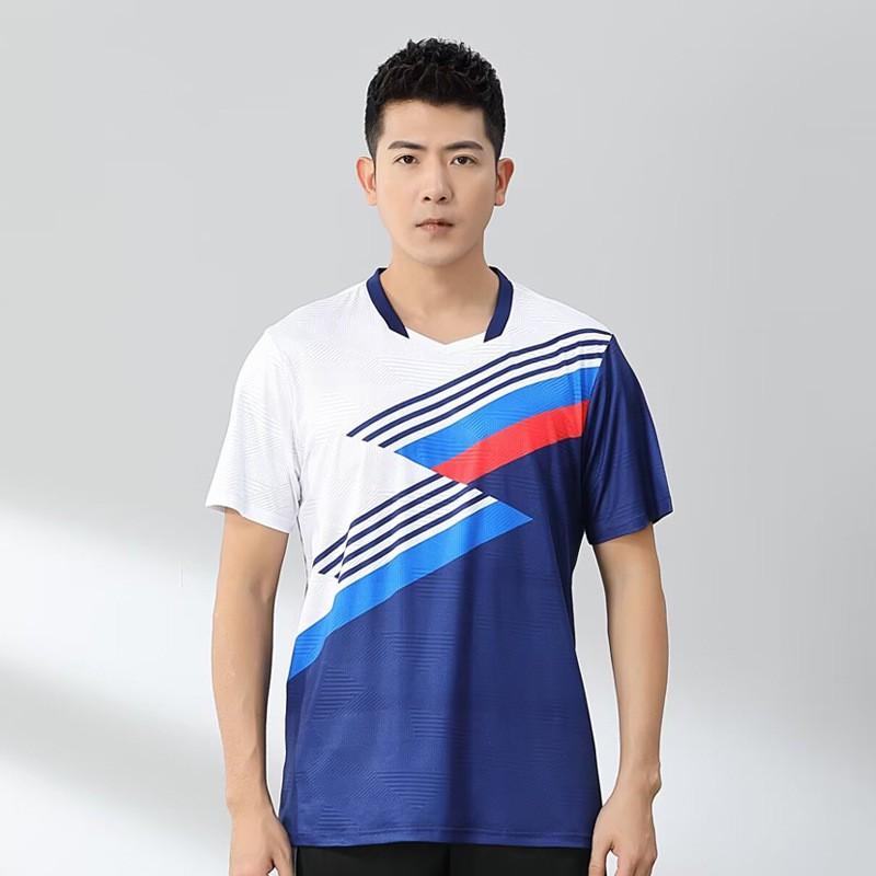 Quick-Dry Badminton Shirt Men Women Kids Sport T-Shirt Training Competition Uniform