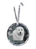 Pyrenean Mastiff, Mastín Del Pirineo - Crystal Bauble with a Photo, Dog Photo In Crystal, Personalized Christmas Tree Ornament by Brand