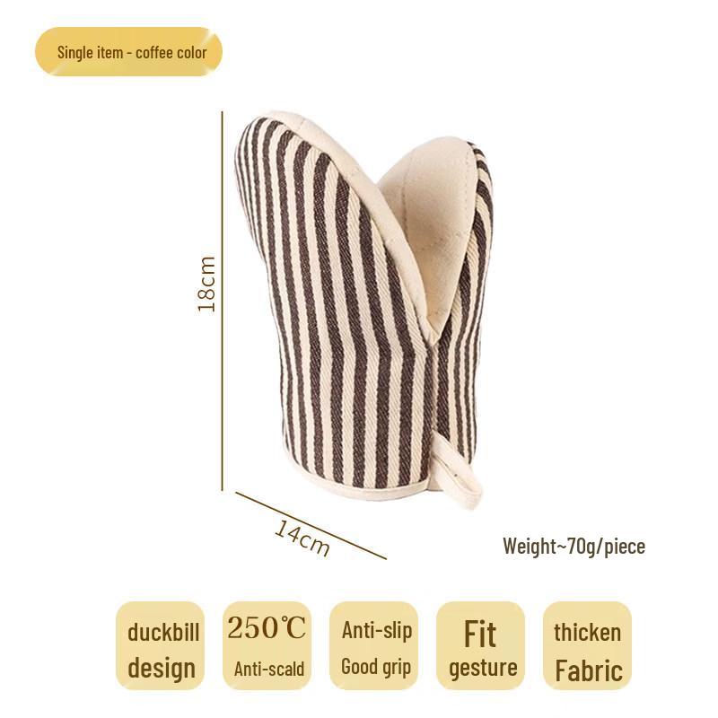Heat-Resistant Kitchen Oven Mitt