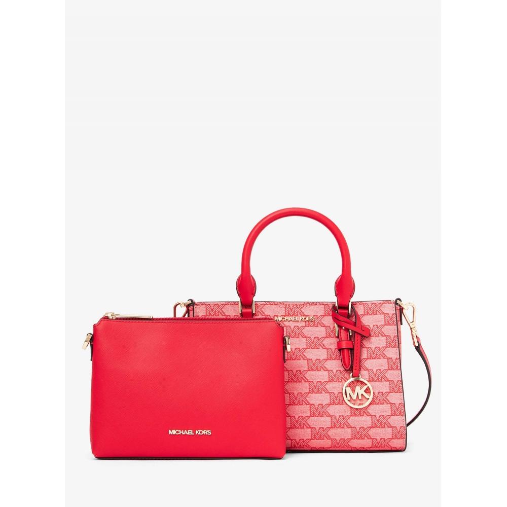 

MICHAEL KORS [Специальная цена] Сумка CHARLOTTE 3 В 1, маленькая 35F3GCFS8R1814 Темная Сангрия