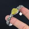 925 Sterling Silver Atlantisite Stone Green Amethyst Wife New Bangle Bracelet