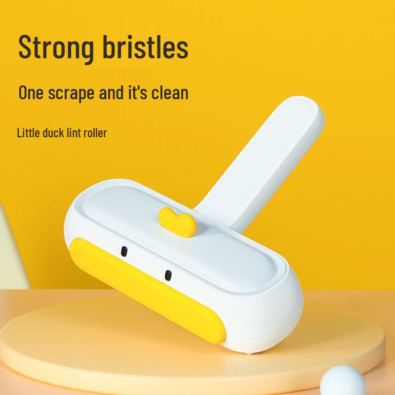 

Little Duck Pet Hair Removal Brush for Cats - Loose Fur & Sticky Hair Remover