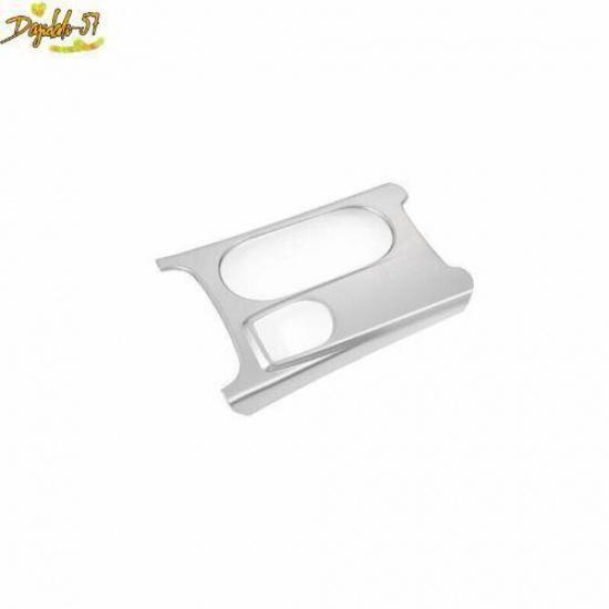 ABS Silver Central Console Water Cup Cover Trim Decor For Benz GLA CLA 2013-