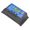 Solar Charge Controller 12V/24V PWM 10A 30A with Adjustable LCD Display Timer Setting