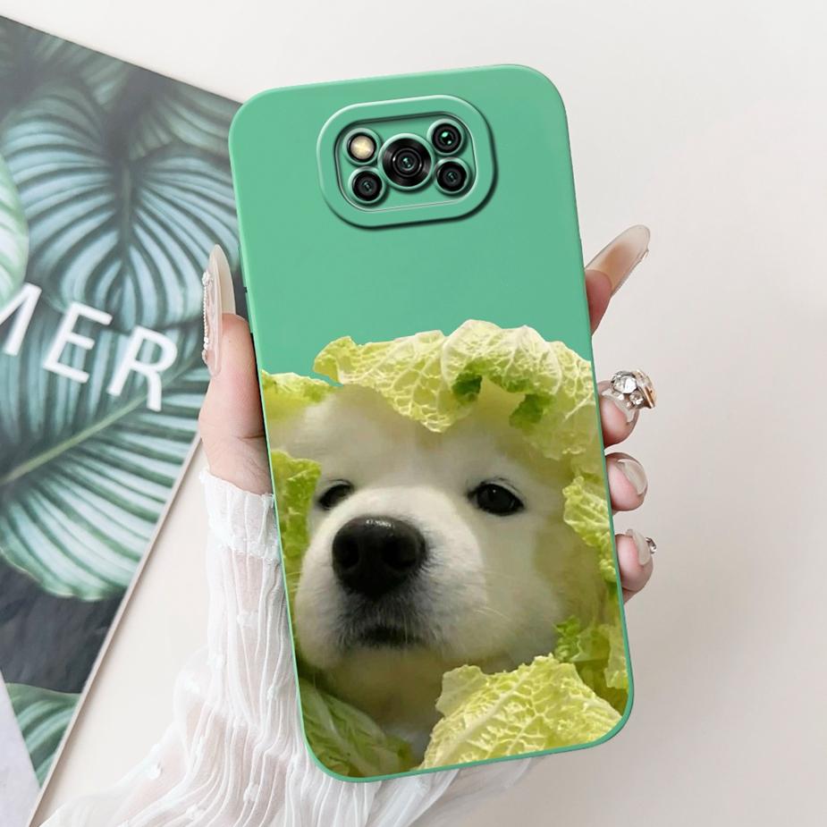 For Xiaomi Poco X3 NFC Case PocoX3 Pro Cute Funny Cartoon Cover Soft Silicone Case For Xiaomi Poco X3 Pro PocoX3 NFC Shell Coque