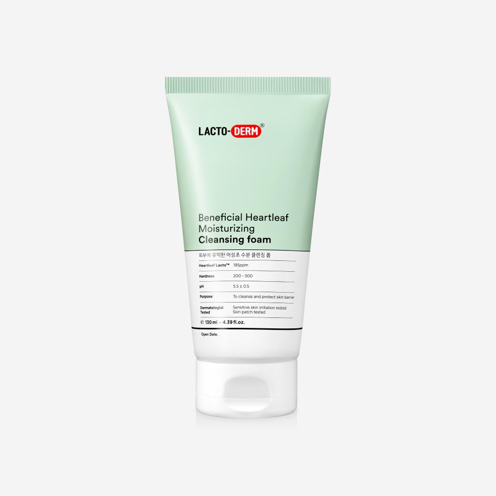 Lactoderm Skin-Beneficial Houttuynia Cordata Cleansing Foam 130ml