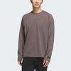Adidas FW25 Wool Top Wuzong Series Sports Casual Crew Neck Pullover Long Sleeve T-Shirt Men Tops KB5106