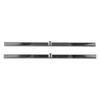 2PCS Ancient Portable Iron Paperweights Vintage Natural Chinese Paper Weight Traditional Writing Calligraphy Tool Class