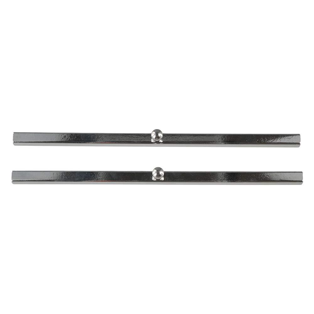 2PCS Ancient Portable Iron Paperweights Vintage Natural Chinese Paper Weight Traditional Writing Calligraphy Tool Class