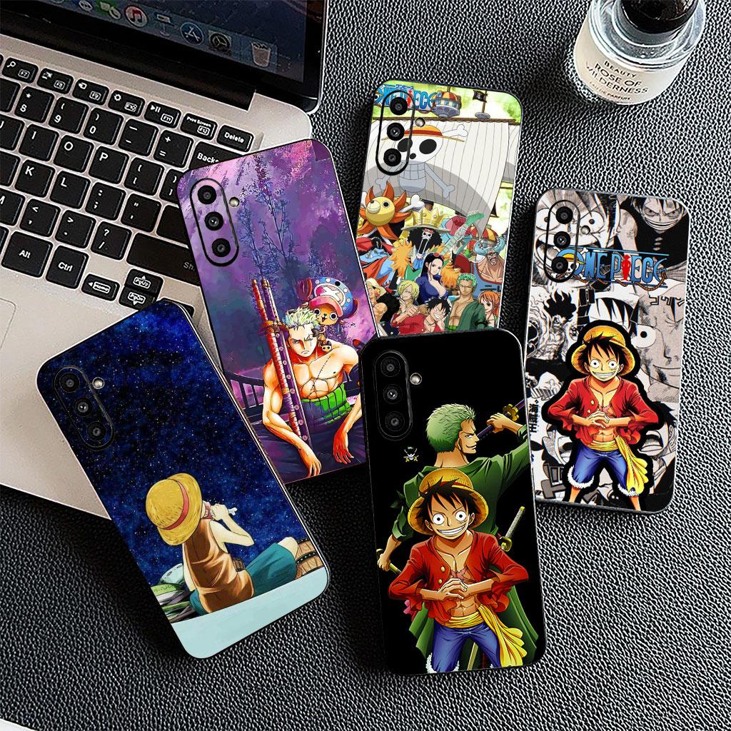 Phone Cover for Motorola Moto G86 G57 E14 E15 G14 G34 G35 G84 G24 A54 G15 Power E22 Soft Case Ace One Pieces Luffy Roronoa Zoro