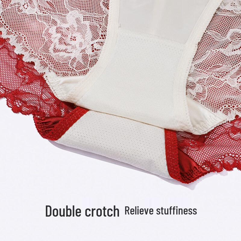 Audiffren Women's Lace Boxer Briefs