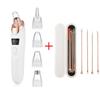 Blackhead Remover Vacuum Suction USB Rechargeable Facial Pore Cleaner Spot Acne Pimple Black Head Extractor Skin Care Tool Kit