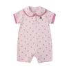 Baby Doll Collar Short Sleeve Romper