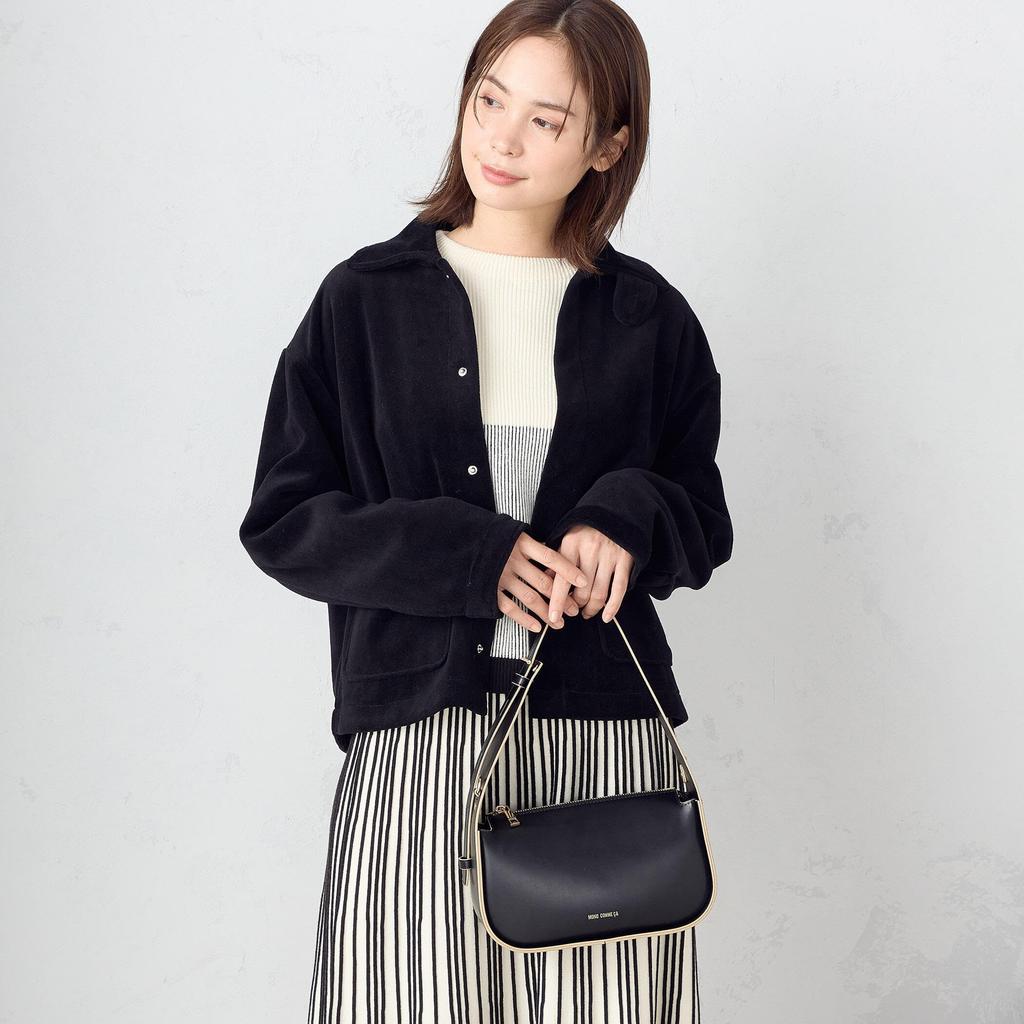 Comme Ca Ism (Mono Comme Ca) One-Shoulder Bag 95-20BG05-204 F Black