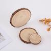 Laser Engraved Pine Wood Slices for Kindergarten Crafts and Wall Decorations