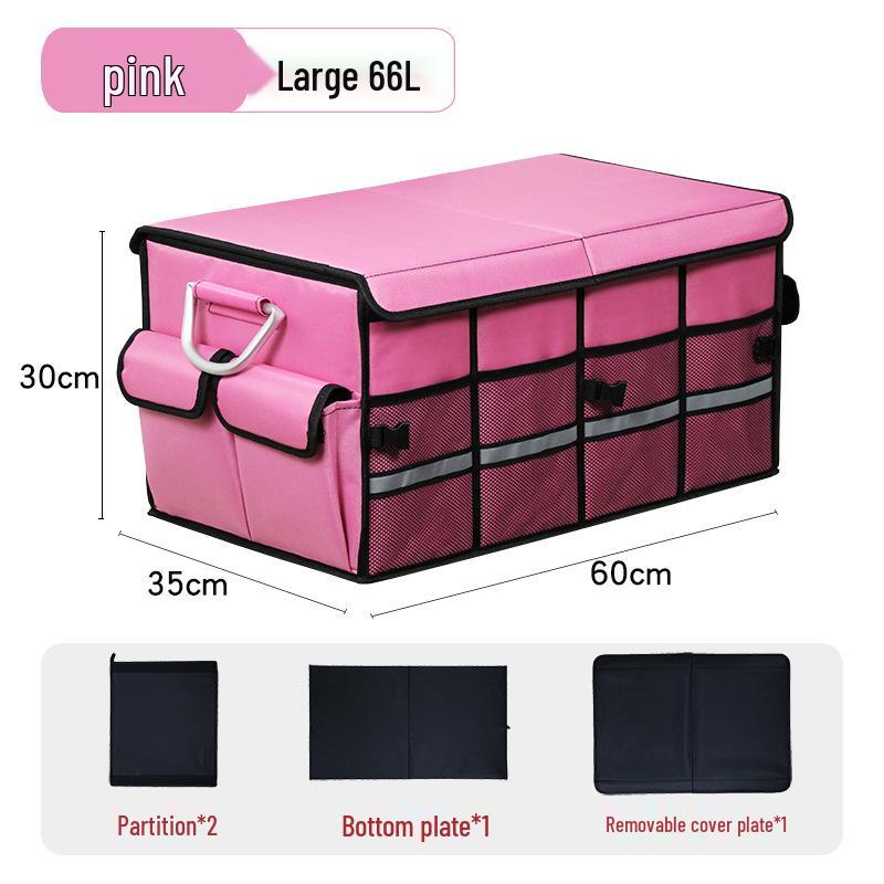 Foldable Car Trunk Organizer Box for Outdoor Use