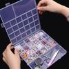 26 Grid Transparent Nail Art Empty Storage Case Box Nail Glitter   Bead Display Accessories Container Box