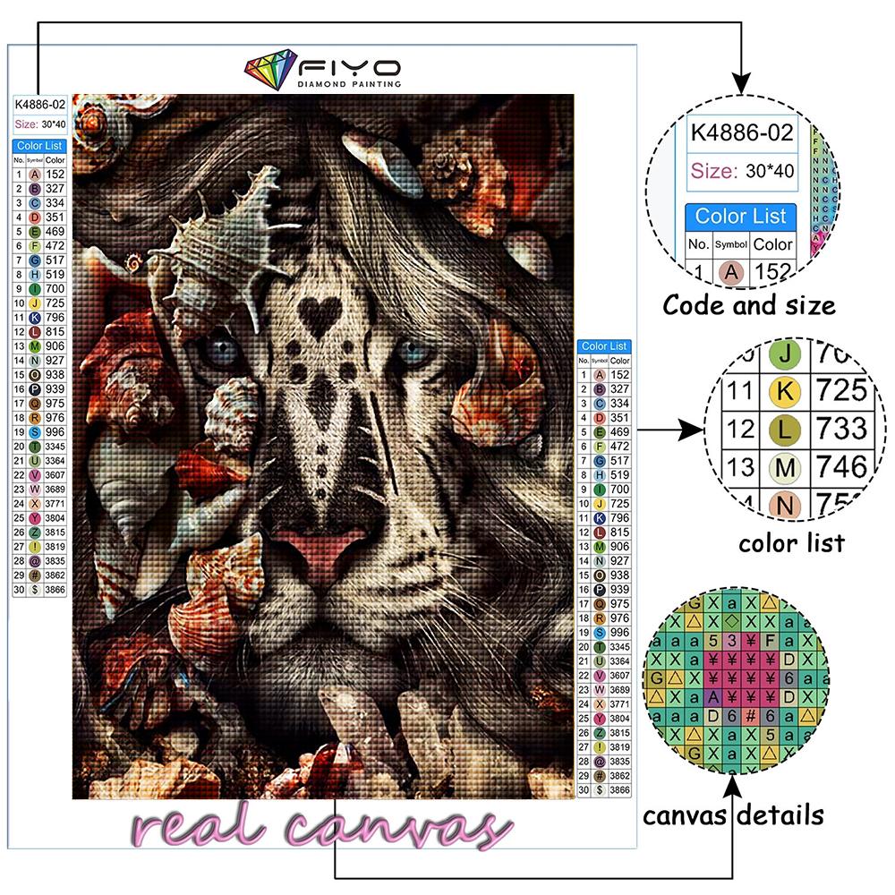 5D DIY Animals In The Bush Cross Stitch Rhinestones Diamond Drawing Embroidery Mosaic Home Decor