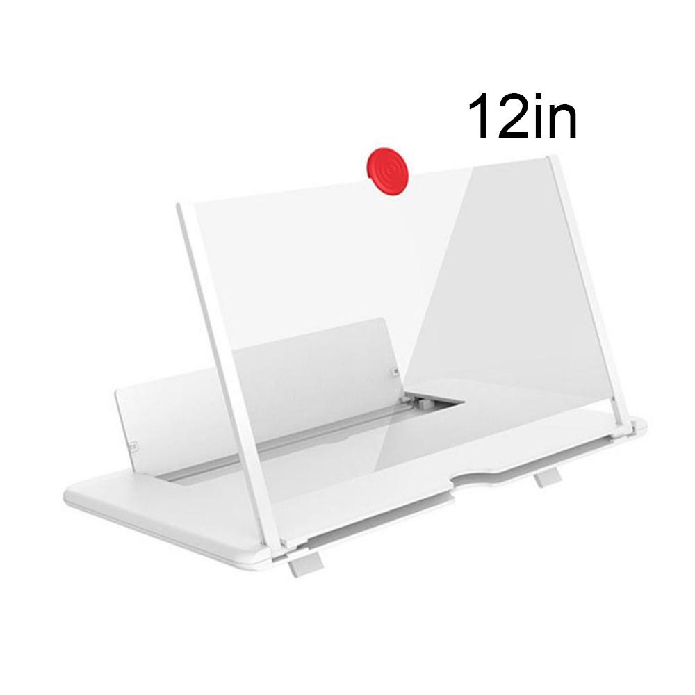 

12-дюймовый усилитель экрана 3D складной увеличитель экрана Универсальный держатель-подставка для мобильного телефона, увеличительное стекло для видео, увеличитель экрана