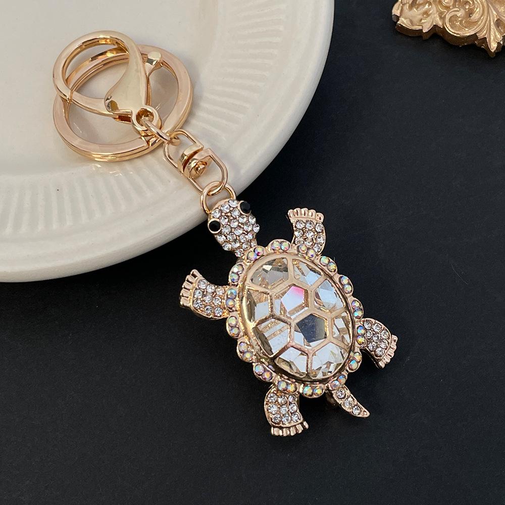 Cute Turtle Car Keychain Creative Gift Fashion Key Ring