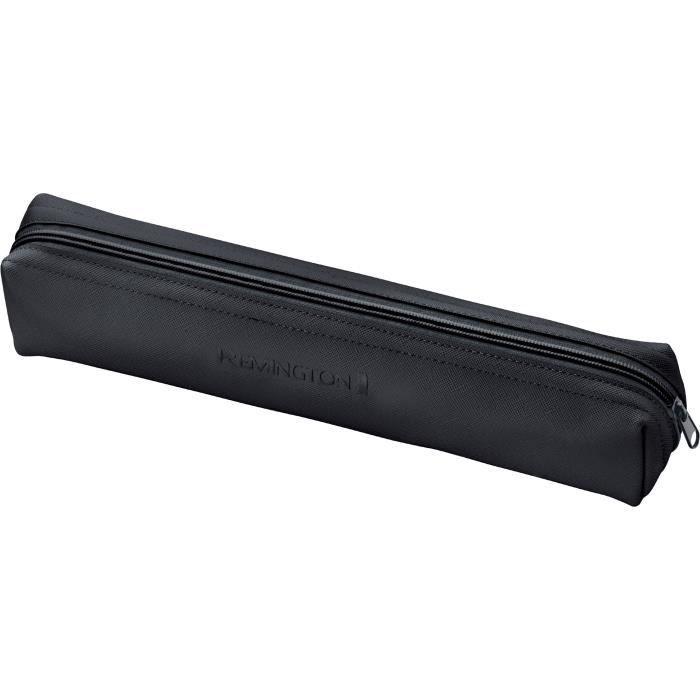 Lisseur - REMINGTON - S9600 SILK - 240° C - Chauffe Rapide - Turbo - Pochette Voyage - Rouge