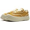 Li Ning Honey Platform Slip Resistant Abrasion Resistant Low top Casual Shoes Women's Yellow AGCU418-2