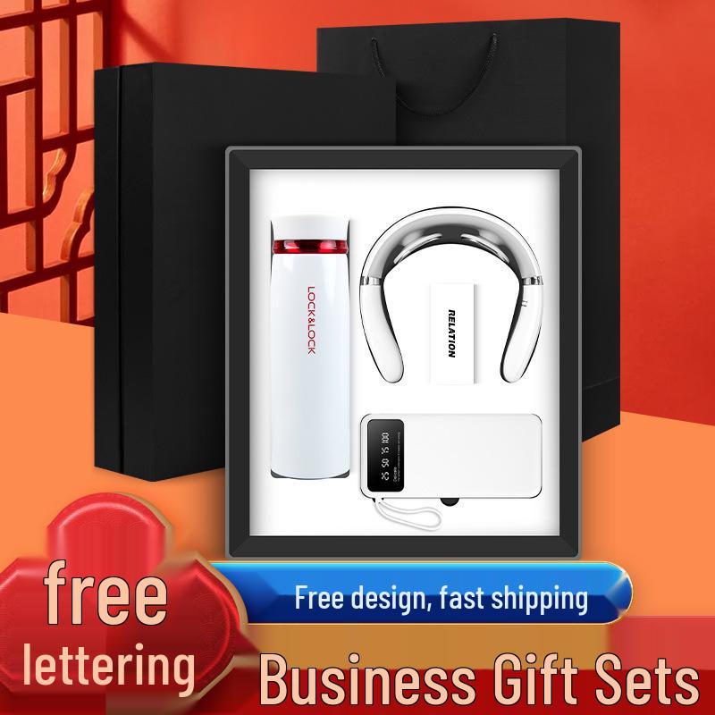 Premium Lock&Lock Cup Set: Elegant Corporate Souvenir for Customers and Employees