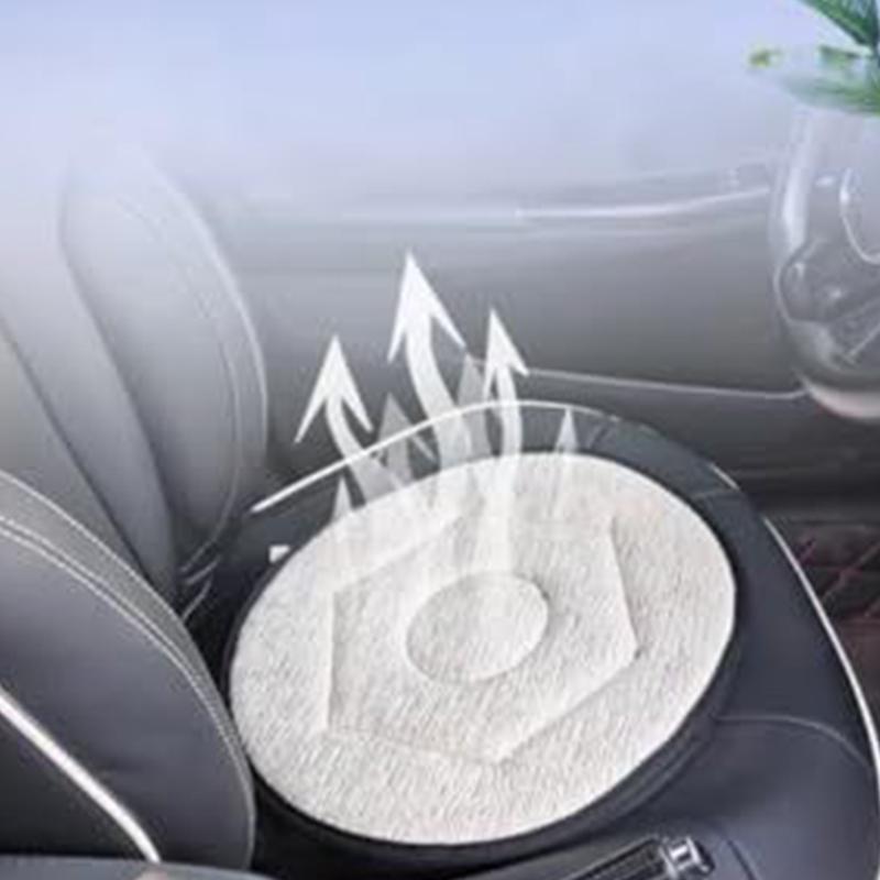 360 Rotating Car Seat Cushion For Elderly Pregnant Women Universal Vehicle Multifunctional Mobile Swivel Seat Pad