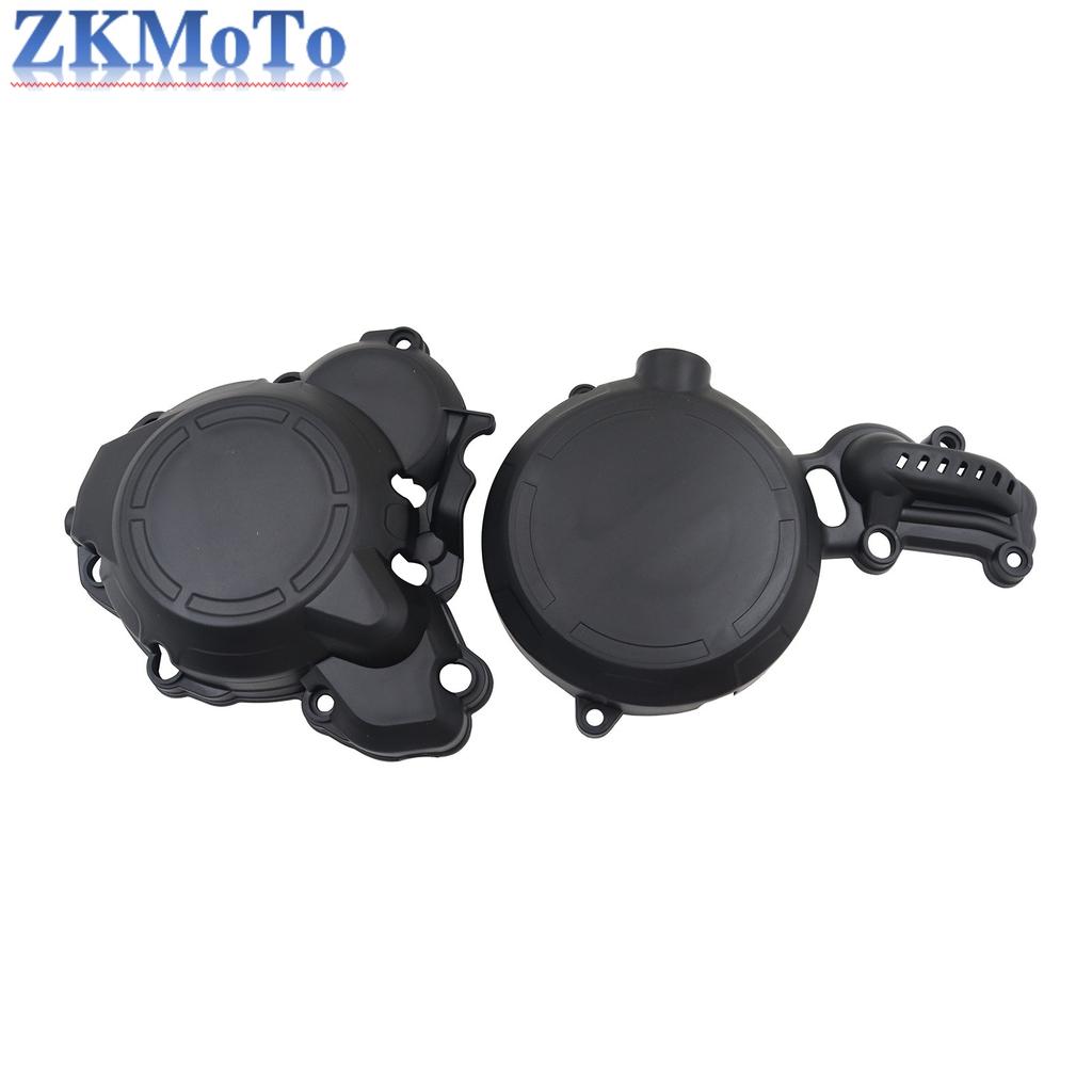 Motorcycle Engine Clutch Guard Water Pump Cover Ignition Protector For HENGJIAN HJMOTO HJZ300 Z300 Enduro Dirt Pit Bike Refit