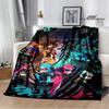 3D Cartoon Game Splatoon Printed Blanket Flannel Warm Blankets Soft and Comfortable Blanket Bed Linings Cubre Cama Birthday Gift