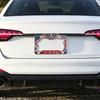 250th Anniversary License Plate Frame Commemorative 1776-2026 Metal Frame Universal Fit Durable Patriotic Car Accessory