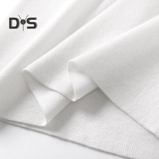 Women Sweater Half High Collar Half Sleeve Knitting Tops Solid Color Slim Fit Sweater Tops Commuting Street Wear