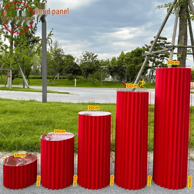 Origami Römische Säulenständer für Kuchen und Dekorationen