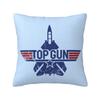 Custom Tom Cruise Maverick Film Top Gun Luxury Throw Pillow Cover Living Room Decoration Cushions for Sofa