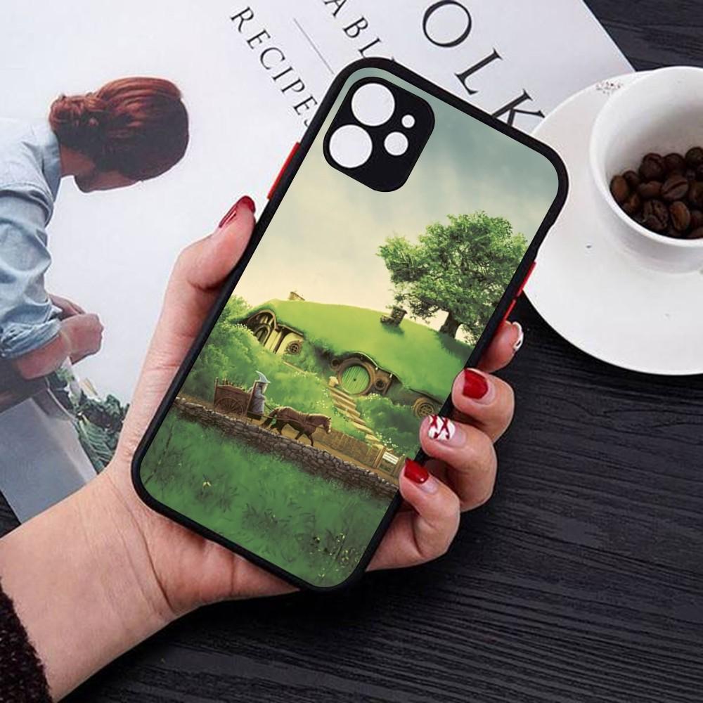 

L-Lord-Of The-Rings Phone Case For IPhone 14 11 12 13 Mini Pro Max 8 7 Plus X XR XS MAX Translucent Matte Cover iphone 11