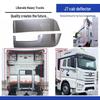 Compatible Jiefang J7 Cab Wind & Rear Spoiler Deflector Set with Waterproof Top Cover